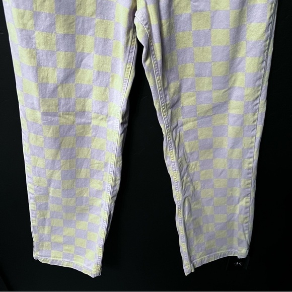 The Ragged Priest UO Exclusive
Checkered Jean Size: 28 color: yellow/ purple - Picture 8 of 17